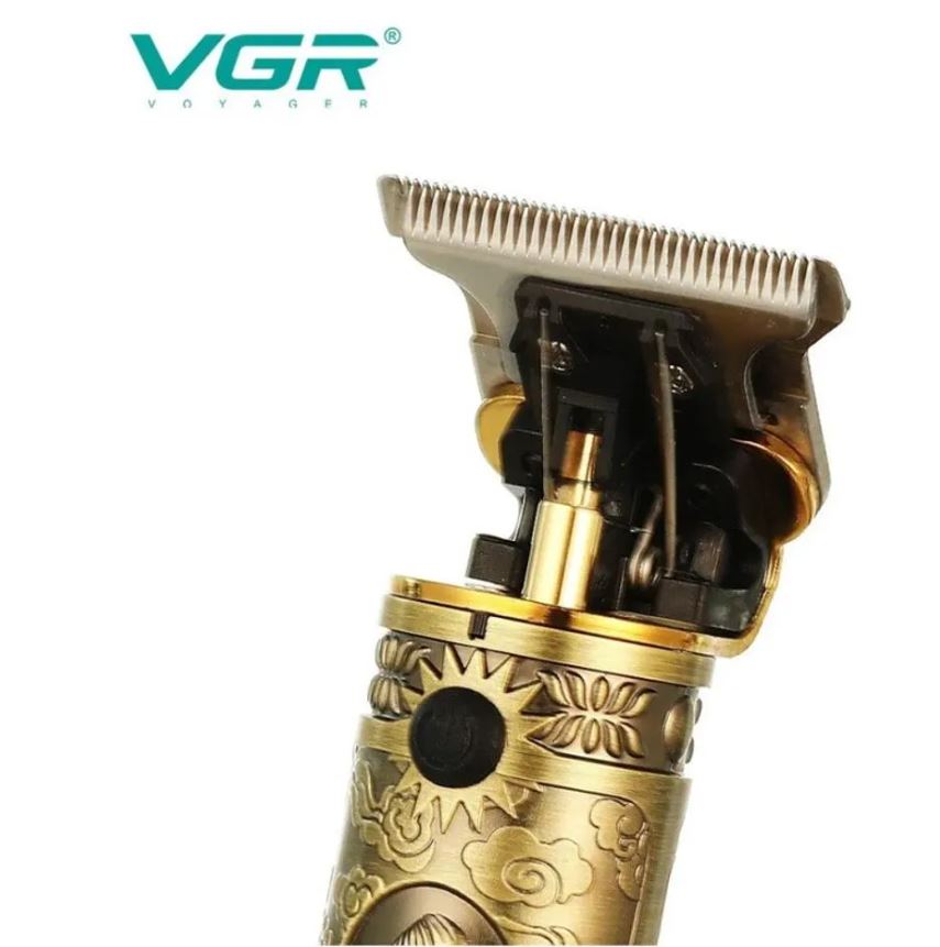 Máquina Afeitadora, Patillera y Barbera Profesional VGR-228 Inalámbrica + Accesorios