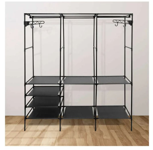 Armario Ropero 3 Cuerpos Closet Perchero Organizador De Ropa – Closet Esqueleto X3