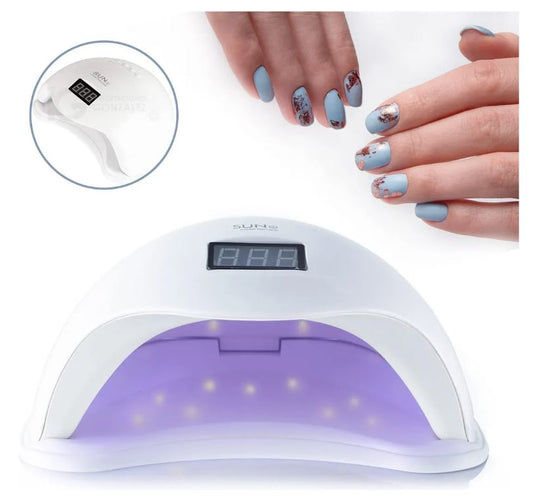 Lampara Secador De Uñas Sunx 54W Profesional Temporizador Led Uv