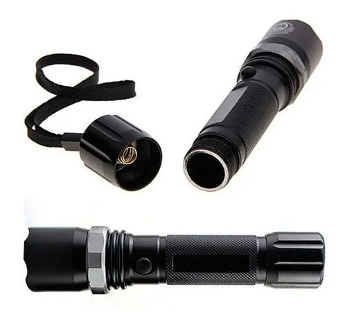 Linterna LED Táctica de Largo Alcance 180 Lumens – Ref. 8705