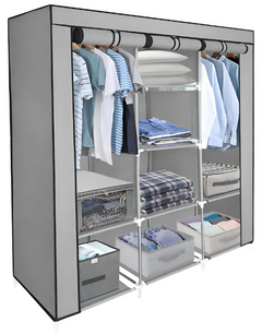 Armario Closet de Tela Multifuncional 8 Espacios –Organizador de Ropa Ref. 88130