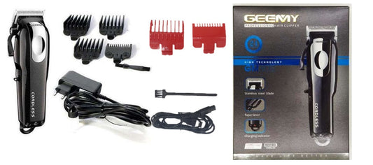 Maquina Peluquera Inalámbrica Gm-805 Geemy Recargable