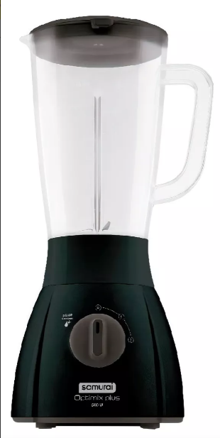 Licuadora Samurai Optimix Plus 500w Negra 2 Litros