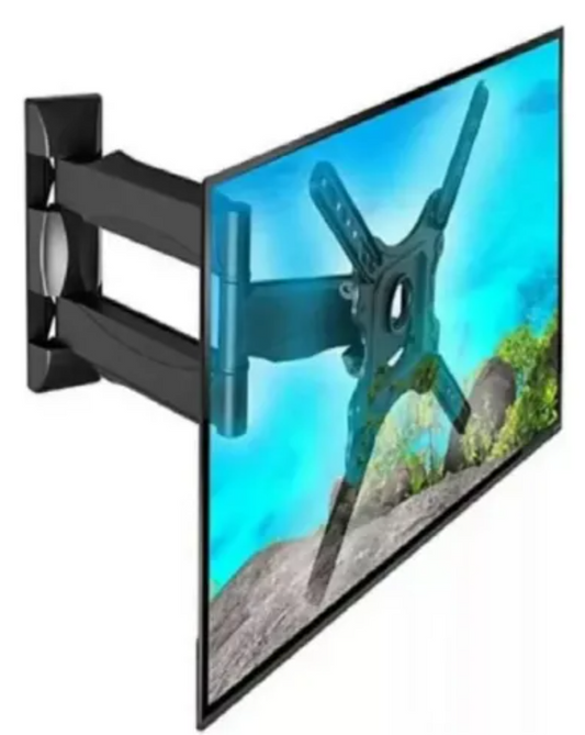 Soporte de Pared para TV P40 Brazo Largo articulado 32” a 65” Alta Resistencia, Giratorio y Reforzado en Acero