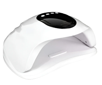 Lámpara Secadora de Uñas LED Z9 – Con Soporte para Celular, 110/220V, Blanca con Negro