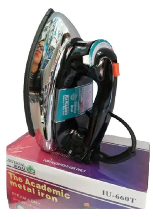 Plancha Metálica A Vapor Universal Royal IU-660