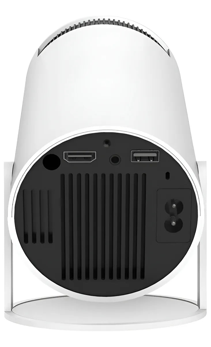 Video Beam Doméstico HY300 Blanco – 110V/220V Cine en Casa Portátil