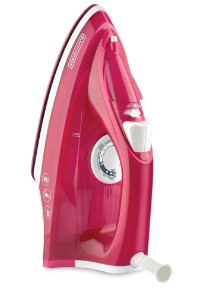 Plancha a vapor Black & Decker suela antiadherente irbd302