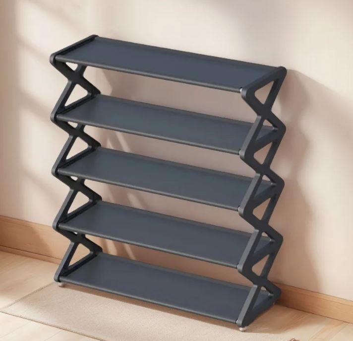 Organizador Zapatero 5 Niveles Estante Para Zapatos Armable Ahorra Espacio