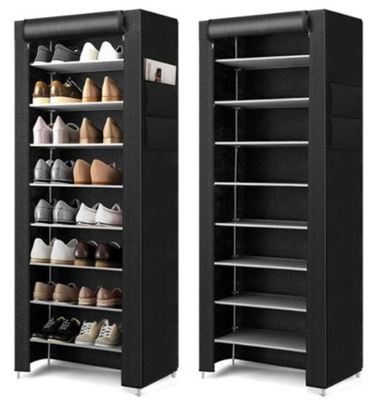 Zapatero Organizador de Closet 10 Niveles Armable en Tela para 30 Pares – foto 3