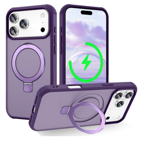 Estuche iPhone  16 / 17 - 17 Pro y 17 Pro Max MagSafe Carga Inalámbrica + Aros Protectores