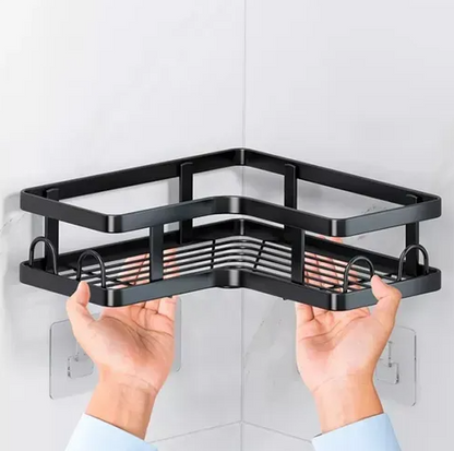 Estante Organizador Esquinero para Ducha y Pared de Baño 5 Piezas – foto 3