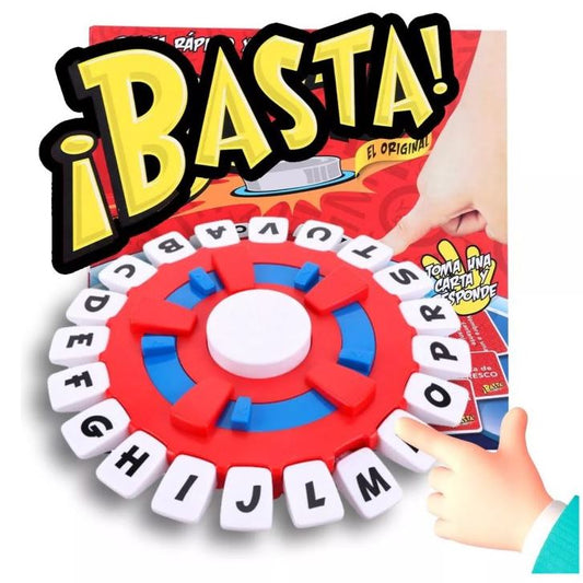 Juego De Mesa Basta Interactivo De Palabras Y Agilidad Mental Familiar