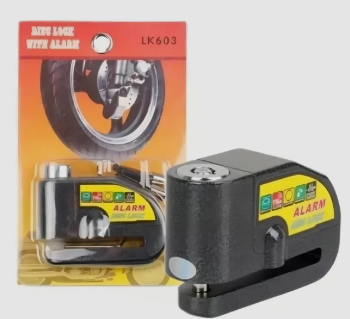 Candado Alarma Freno de Disco para Moto y Bicicleta – foto 2