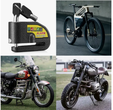 Candado Alarma Freno de Disco para Moto y Bicicleta – foto 4