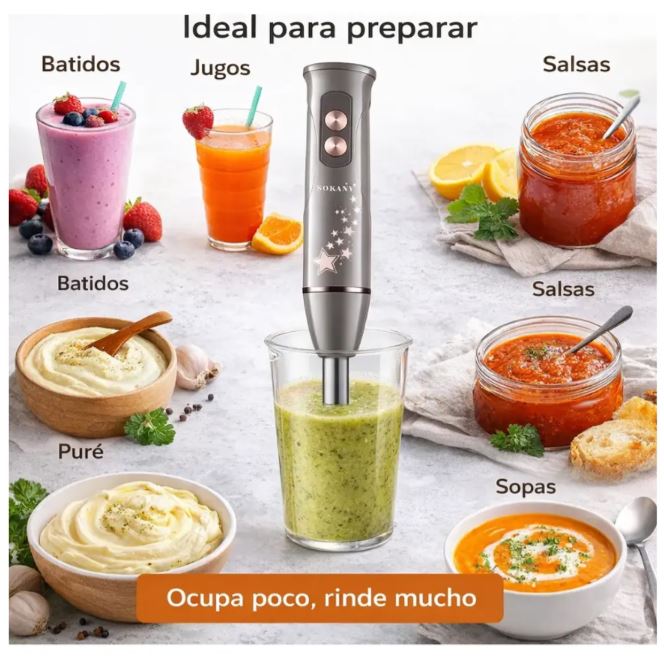 Batidora de mano Sokany SK-02013 600W – detalle del producto