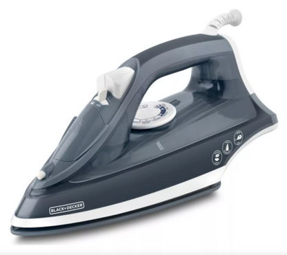Plancha a Vapor Black & Decker Suela Antiadherente IRBD300 – foto 1