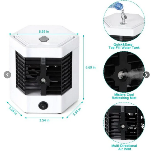 Aire Acondicionado Portátil Arctic Air Ultra Pro 2X – Enfriador Personal Recargable