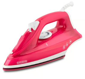 Plancha a vapor  Black & Decker suela antiadherente irbd302