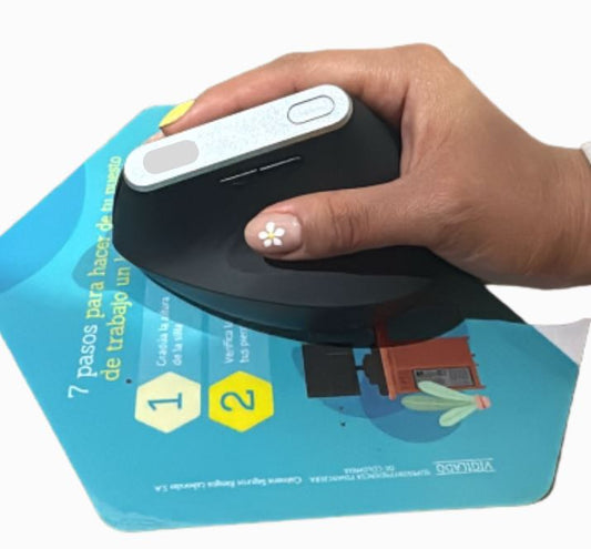 Mouse Ergonómico Recargable Tipo C EH-FIT1  – Mouse Inalámbrico Ergonómico