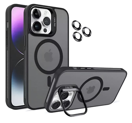 Estuche iPhone  16 / 17 - 17 Pro y 17 Pro Max MagSafe Carga Inalámbrica + Aros Protectores