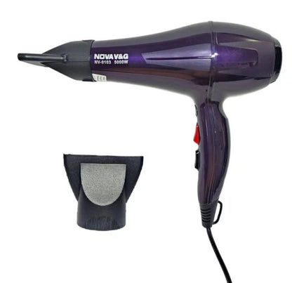 Secador de Cabello Nova 9103 5000W Potente con Accesorios – foto 3