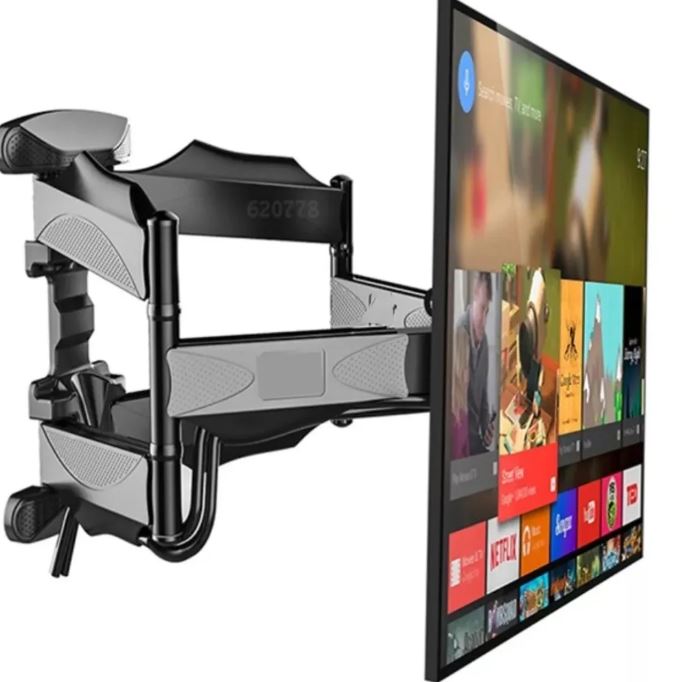 Soporte de Pared para TV 40” a 80” Doble Brazo Articulado Largo - Ref. P6