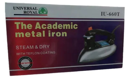 Plancha Metálica a Vapor Universal Royal IU-660 – foto 3