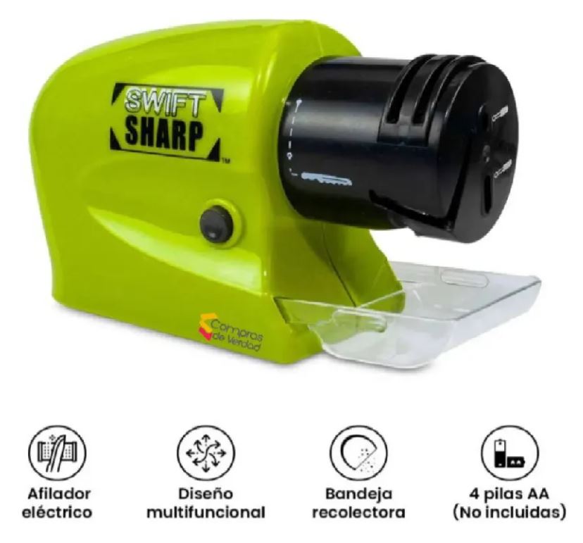 Afilador de Cuchillos Swifty Sharp Electrico Inalambrico Recargable
