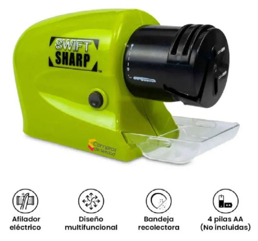 Afilador de Cuchillos Swifty Sharp Electrico Inalambrico Recargable