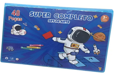 Set Escolar 48 Piezas – Kit Completo para Colegio, Manualidades y Tareas – foto 2