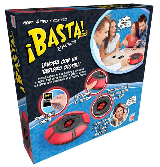 Basta 2.0 Electrónico – Juego De Mesa En Español Edición Clásica Piensa Rápido