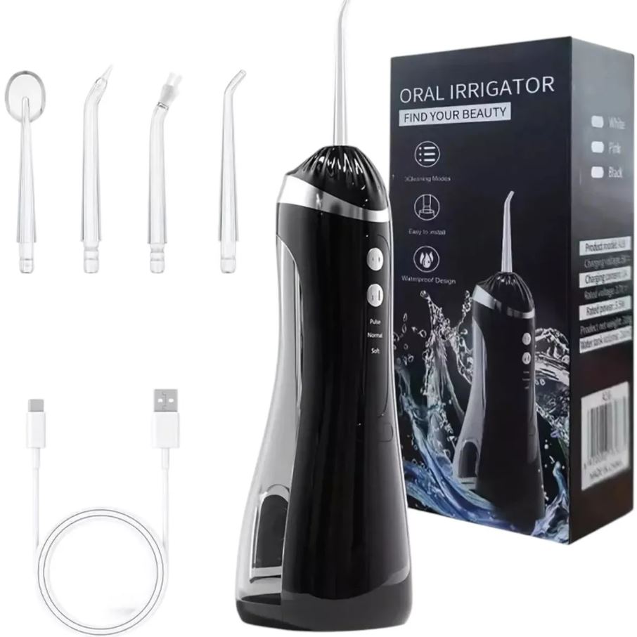 Irrigador Bucal Inalámbrico Recargable USB– Limpieza Dental