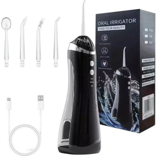 Irrigador Bucal Inalámbrico Recargable USB– Limpieza Dental