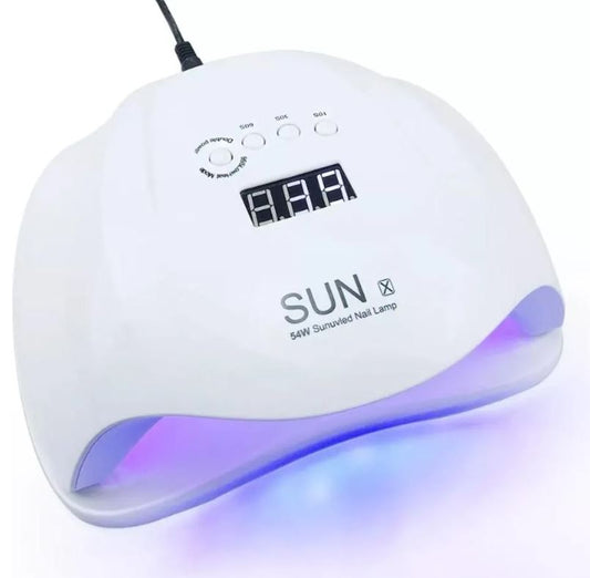 Lámpara Secador de Uñas Sunx 54W Profesional Temporizador LED UV – foto 1