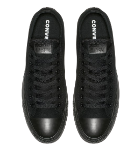 TENIS CONVERSE MONOBLACK  CLASICOS ALL STAR UNISEX