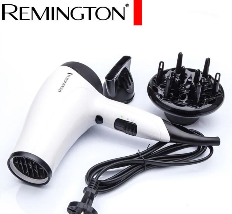 Secador de Cabello Remington Power Volume 2000 D3015 Blanco con Difuso