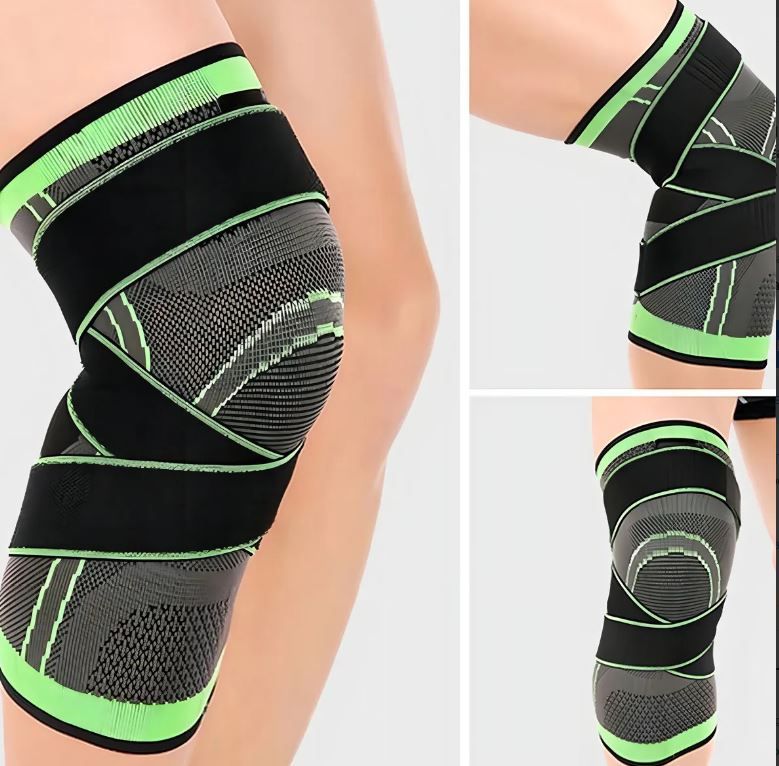 Rodillera Deportiva de Compresión Ajustable – Protección de Rodilla