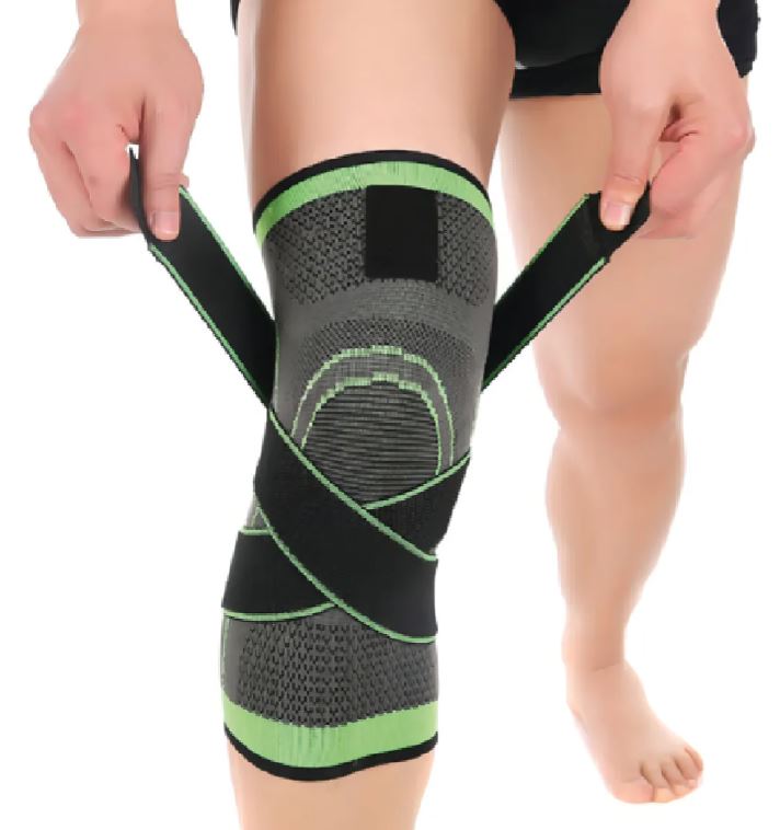 Rodillera Deportiva de Compresión Ajustable – Protección de Rodilla