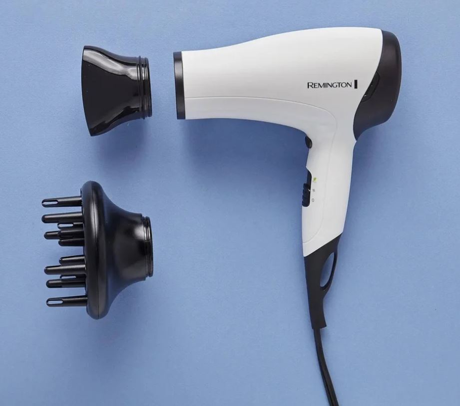 Secador de Cabello Remington Power Volume 2000 D3015 Blanco con Difuso