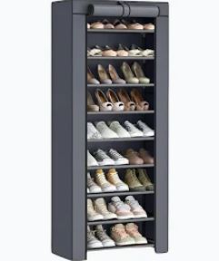 Zapatero Organizador de Closet 10 Niveles Armable en Tela para 30 Pares – foto 1