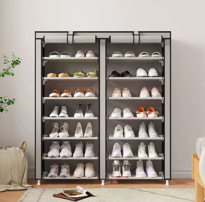 Zapatero en Tela Doble de 7 Niveles – Organizador de Zapatos – foto 3